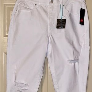 LuLaroe white denim jeans BNWT